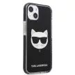Karl Lagerfeld KLHCP13dbPECK Choupette Head iPhone 13 mini 5.4" hátlap, tok, fekete