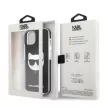 Karl Lagerfeld KLHCP13dbPECK Choupette Head iPhone 13 mini 5.4" hátlap, tok, fekete