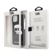 Karl Lagerfeld KLHCP13dbPEIKK Iconik Karl iPhone 13 mini 5,4" tok, fekete