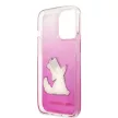 Karl Lagerfeld iPhone 13 Pro Max Fun Choupette Hard (KLHCP13XCFNRCPI) hátlap, tok, rózsaszín