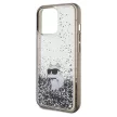 Karl Lagerfeld KLHCP13XLKCNSK Liquid Glitter iPhone 13 Pro Max tok, átlátszó