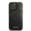 Karl Lagerfeld Monogram Plaque iPhone 13 Pro Max 6,7" KLHCP13XMNMP1K, hátlap, tok, fekete