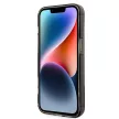 Karl Lagerfeld IML Ikonik NFT Case iPhone 14 Pro (KLHCP14LHNIKTCK) hátlap, tok, átlátszó-fekete