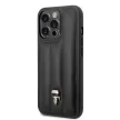 Karl Lagerfeld iPhone 14 Pro Puffy Ikonik Logo (KLHCP14LPSQPK) hátlap, tok, fekete