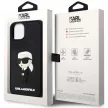 Karl Lagerfeld Saffiano Mono Patch Ikonik NFT iPhone 14 Plus 6,7" KLHCP14M3DRKINK tok, fekete