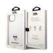 Karl Lagerfeld KLHCP14MCTTR Choupette Body iPhone 14 Plus/15 Plus 6,7" hátlap, tok, átlátszó