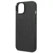 Karl Lagerfeld PU Leather Perforated Logo iPhone 14 Plus 6,7" KLHCP14MFWHK tok, fekete