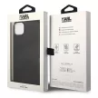 Karl Lagerfeld PU Leather Perforated Logo iPhone 14 Plus 6,7" KLHCP14MFWHK tok, fekete