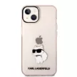 Karl Lagerfeld KLHCP14MHNCHTCP Ikonik Choupette iPhone 14 Plus/15 Plus 6,7" hátlap, tok, rózsaszín