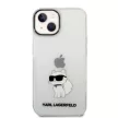Karl Lagerfeld KLHCP14MHNCHTCT Ikonik Choupette iPhone 14 Plus/15 Plus 6,7" hátlap, tok, átlátszó