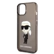 Karl Lagerfeld KLHCP14MHNIKTCK Ikonik iPhone 14 Plus/15 Plus 6,7", hátlap, tok, fekete