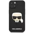 Karl Lagerfeld KLHCP14MKH3DBK Karl's Head 3D iPhone 14 Plus/15 Plus 6,7", hátlap, tok, fekete