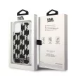 Karl Lagerfeld KLHCP14MLMNMK Liquid Glitter Monogram iPhone 14 Plus/15 Plus 6,7" tok, fekete