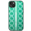 Karl Lagerfeld KLHCP14MPGKLSKN Monogram Stripe iPhone 14 Plus/15 Plus 6,7" hátlap, tok, zöld