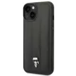 Karl Lagerfeld KLHCP14MPSQPK Puffy Ikonik Pin iPhone 14 Plus/15 Plus 6,7" tok, fekete