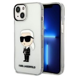   Karl Lagerfeld IML Ikonik NFT Case iPhone 14 (KLHCP14SHNIKTCT) hátlap, tok, átlátszó