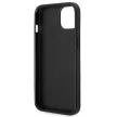 Karl Lagerfeld KLHCP14SSAPCHG Saffiano Choupette Head Patch iPhone 14 6.1" hátlap, tok, ezüst