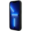 Karl Lagerfeld KLHCP14X3DRKINK Rubber Ikonik 3D iPhone 14 Pro Max 6.7", hátlap, tok, fekete