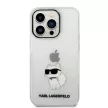 Karl Lagerfeld Ikonik Choupette iPhone 14 Pro Max 6,7" KLHCP14XHNCHTCT hátlap, tok, átlátszó