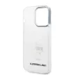 Karl Lagerfeld Ikonik Choupette iPhone 14 Pro Max 6,7" KLHCP14XHNCHTCT hátlap, tok, átlátszó