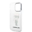Karl Lagerfeld Ikonik Karl Lagerfeld iPhone 14 Pro Max 6.7" KLHCP14XHNIKTCT hátlap, tok, átlátszó