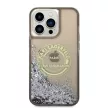 Karl Lagerfeld Liquid Glitter RSG iPhone 14 Pro Max 6,7" KLHCP14XLCRSGRK, hátlap, tok, fekete