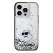 Karl Lagerfeld KLHCP14XLKCNSK Liquid Glitter iPhone 14 Pro Max tok, átlátszó
