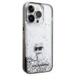 Karl Lagerfeld KLHCP14XLKCNSK Liquid Glitter iPhone 14 Pro Max tok, átlátszó