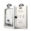 Karl Lagerfeld KLHCP14XLKCNSK Liquid Glitter iPhone 14 Pro Max tok, átlátszó
