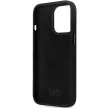 Karl Lagerfeld KLHCP14XSMHCNPK Silicone C Metal Pin iPhone 14 Pro Max 6.7" tok, fekete