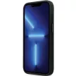 Karl Lagerfeld KLHCP14XSMHKNPK Silicone Ikonik Metal Pin iPhone 14 Pro Max 6.7" tok, fekete