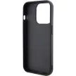 Karl Lagerfeld iPhone 15 Pro Fixed Glitter Ikonik Logo Metal Pin (KLHCP15LGKNPSK) hátlap, tok, fekete