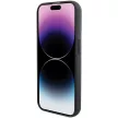 Karl Lagerfeld iPhone 15 Pro Gripstand Saffiano Choupette Pins (KLHCP15LGSACHPK) hátlap, tok, fekete