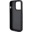 Karl Lagerfeld Saffiano Cardslots and Stand Monogram Choupette iPhone 15 Pro 6,1" KLHCP15LSAKCNSCK, hátlap, tok, fekete