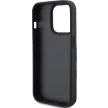 Karl Lagerfeld Saffiano Cardslots and Stand Monogram Choupette iPhone 15 Pro 6,1" KLHCP15LSAKKNSCK, hátlap, tok, fekete