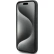 Karl Lagerfeld KLHCP15LSKSBMCK Silicone Karl Script Logo iPhone 15 Pro tok, fekete