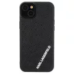 Karl Lagerfeld KLHCP15M3DMKRLK 3D Rubber Glitter Logo iPhone 14 Plus/15 Plus 6.7", hátlap, tok, fekete
