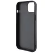 Karl Lagerfeld KLHCP15M3DMKRLK 3D Rubber Glitter Logo iPhone 14 Plus/15 Plus 6.7", hátlap, tok, fekete