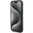 Karl Lagerfeld KLHCP15MGSAKCPK Gripstand Saffiano Choupette Pins iPhone 14 Plus/15 Plus 6.7", hátlap, tok, fekete