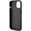 Karl Lagerfeld KLHCP15MGSAKCPK Gripstand Saffiano Choupette Pins iPhone 14 Plus/15 Plus 6.7", hátlap, tok, fekete