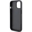 Karl Lagerfeld KLHCP15MPQKPMK Quilted K Pattern iPhone 14 Plus/15 Plus 6.7", hátlap, tok, fekete