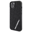 Karl Lagerfeld KLHCP15S3DMKRLK 3D Rubber Glitter Logo iPhone 15 6.1", hátlap, tok, fekete