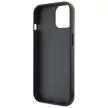 Karl Lagerfeld KLHCP15S3DMKRLK 3D Rubber Glitter Logo iPhone 15 6.1", hátlap, tok, fekete