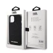 Karl Lagerfeld PU Quilted Pattern Case iPhone 15 (KLHCP15SPQKPMK) hátlap, tok, fekete
