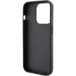 Karl Lagerfeld KLHCP15XGCNPSG Fixed Glitter Choupette Logo Metal Pin iPhone 15 Pro Max 6.7", hátlap, tok, ezüst