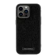 Karl Lagerfeld Rhinestone Plate Metal Logo Case iPhone 15 Pro Max (KLHCP15XHDSPLK) hátlap, tok, fekete