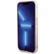 Karl Lagerfeld KLHCP15XHNCMKLP Monogram Choupette iPhone 15 Pro Max 6.7", hátlap, tok, rózsaszín