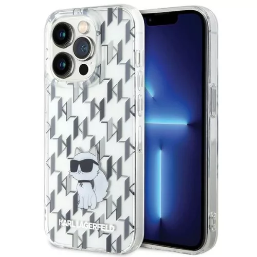 Karl Lagerfeld KLHCP15XHNCMKLT Monogram iPhone 15 Pro Max tok, átlátszó