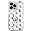 Karl Lagerfeld KLHCP15XHNCMKLT Monogram iPhone 15 Pro Max tok, átlátszó