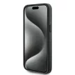Karl Lagerfeld KLHCP15XSAPKCNPK Saffiano Cardslot KC Metal Pin iPhone 15 Pro Max 6.7", hátlap, tok, fekete